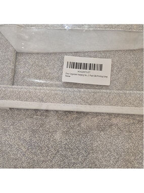 Door Organizer Hanging Storage Grey Silk Printing 1 Pack Hanging